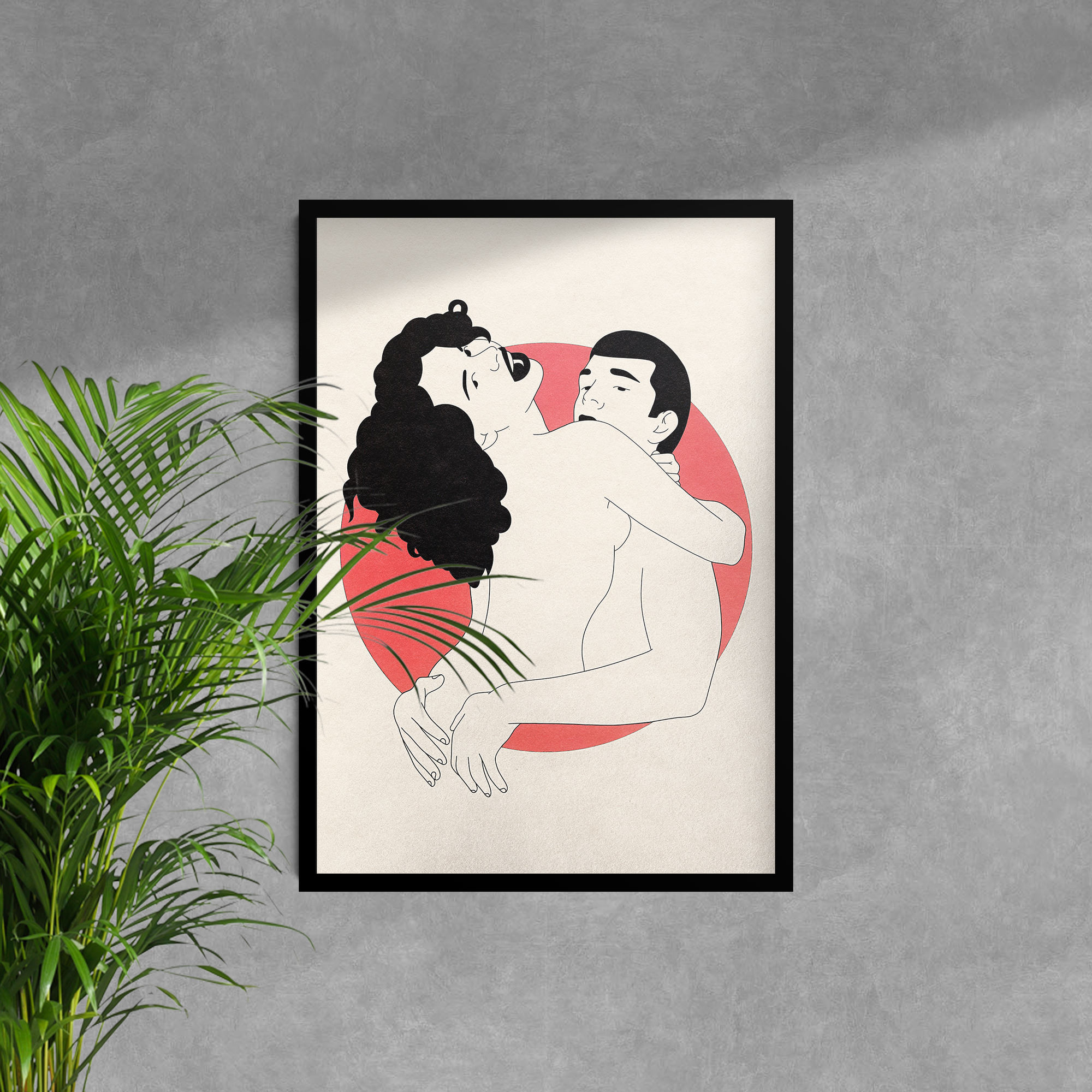 CIRCLE COUPLE 🖼️ PRINT