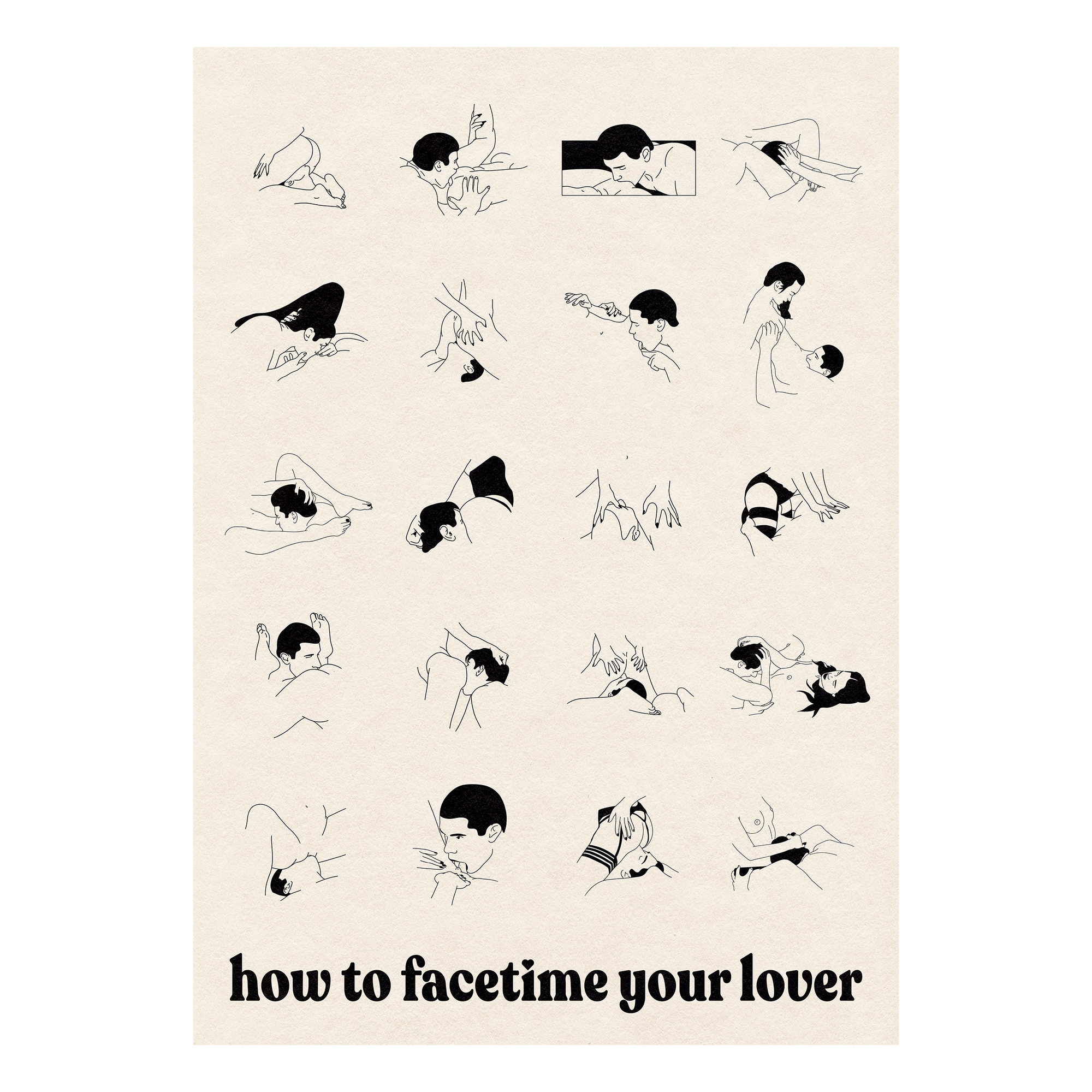 HOW TO FACETIME YOUR LOVER 🖼️ PRINT