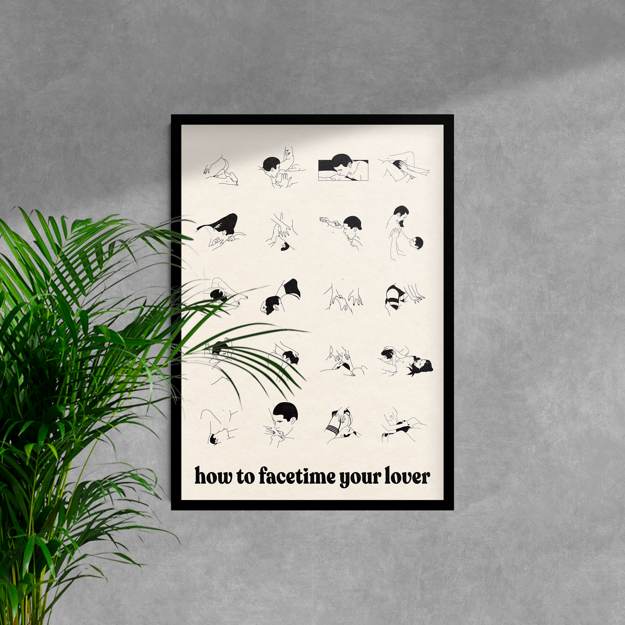 HOW TO FACETIME YOUR LOVER 🖼️ PRINT