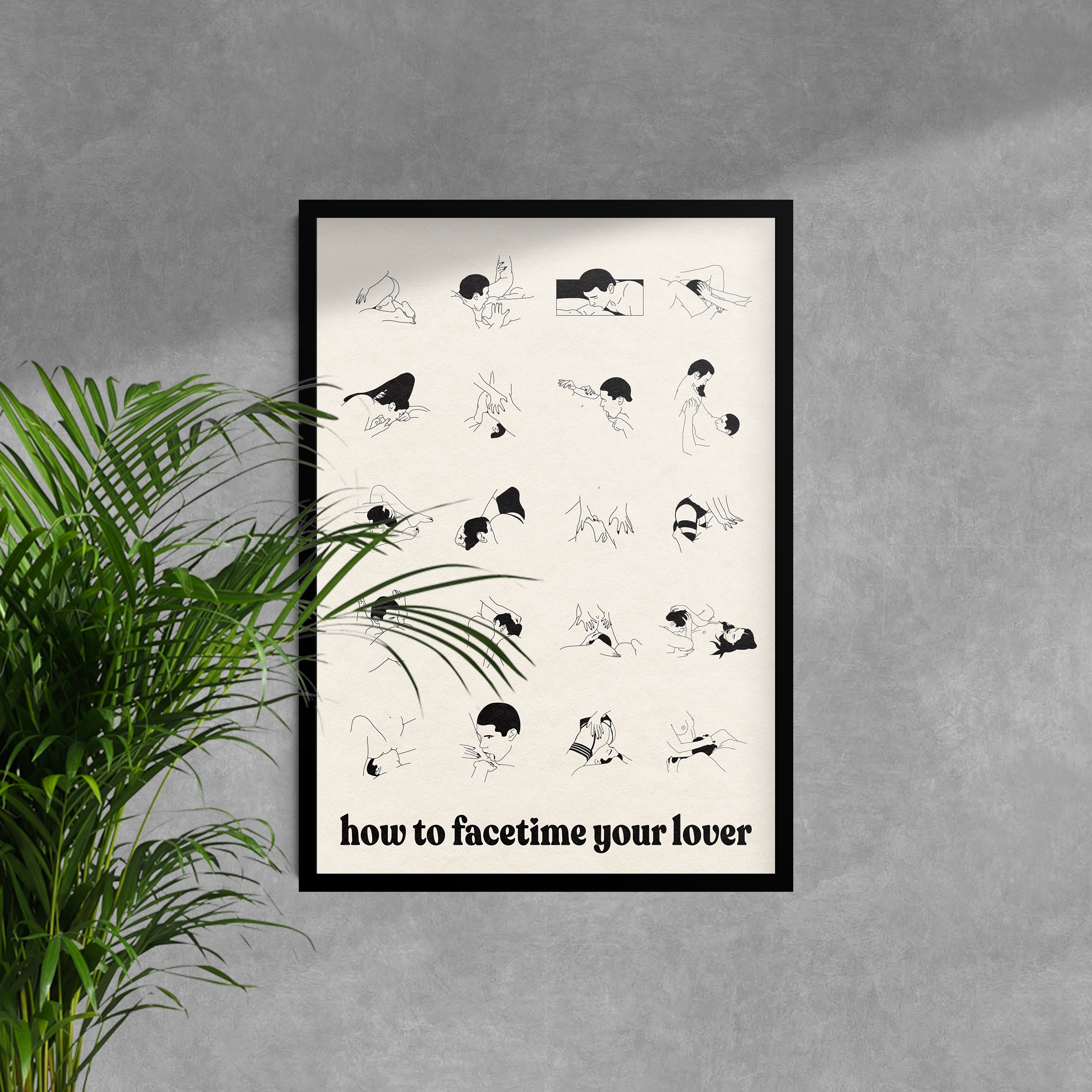 HOW TO FACETIME YOUR LOVER 🖼️ PRINT