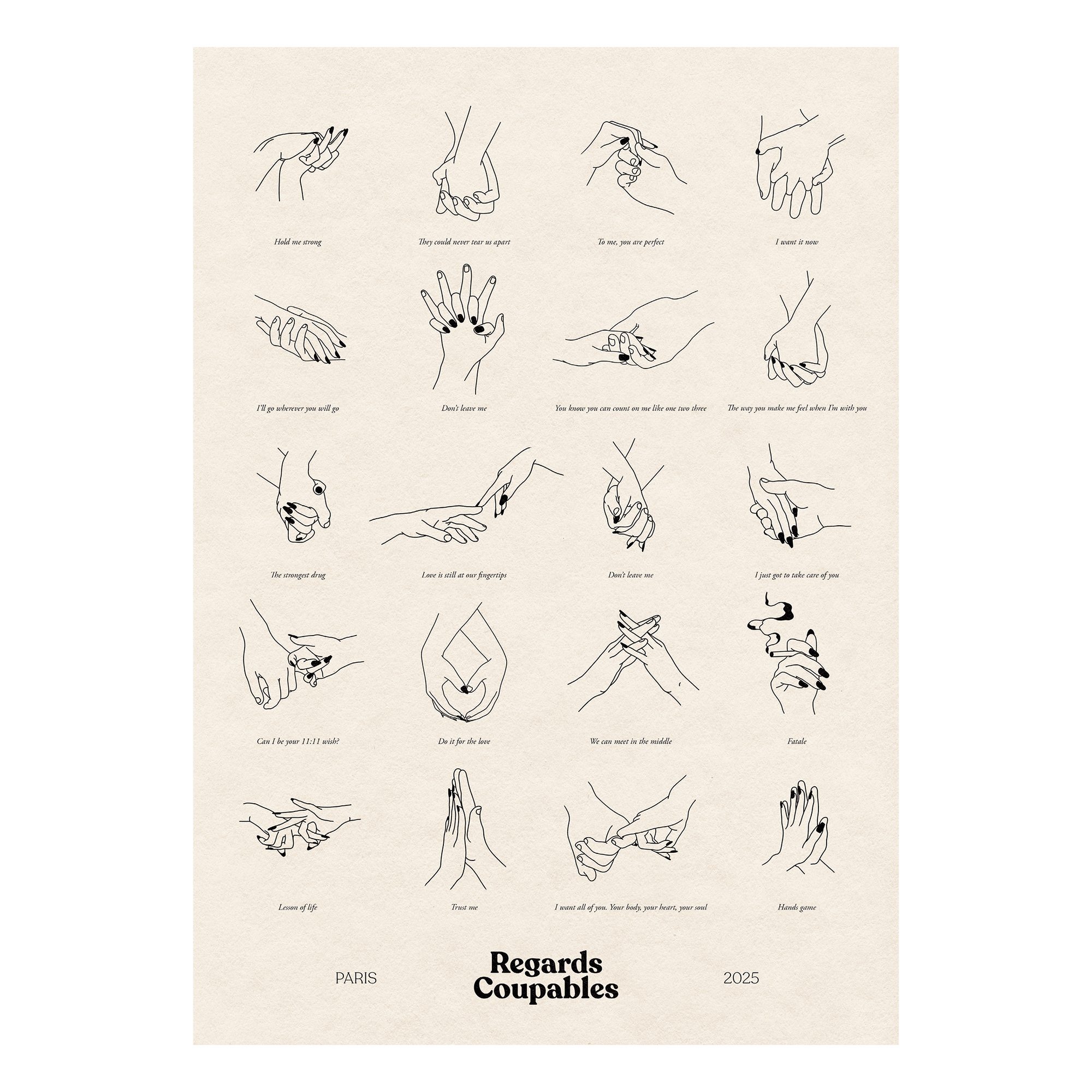 THE GOOD SEX 2025 #1 HANDS🖼️ PRINT
