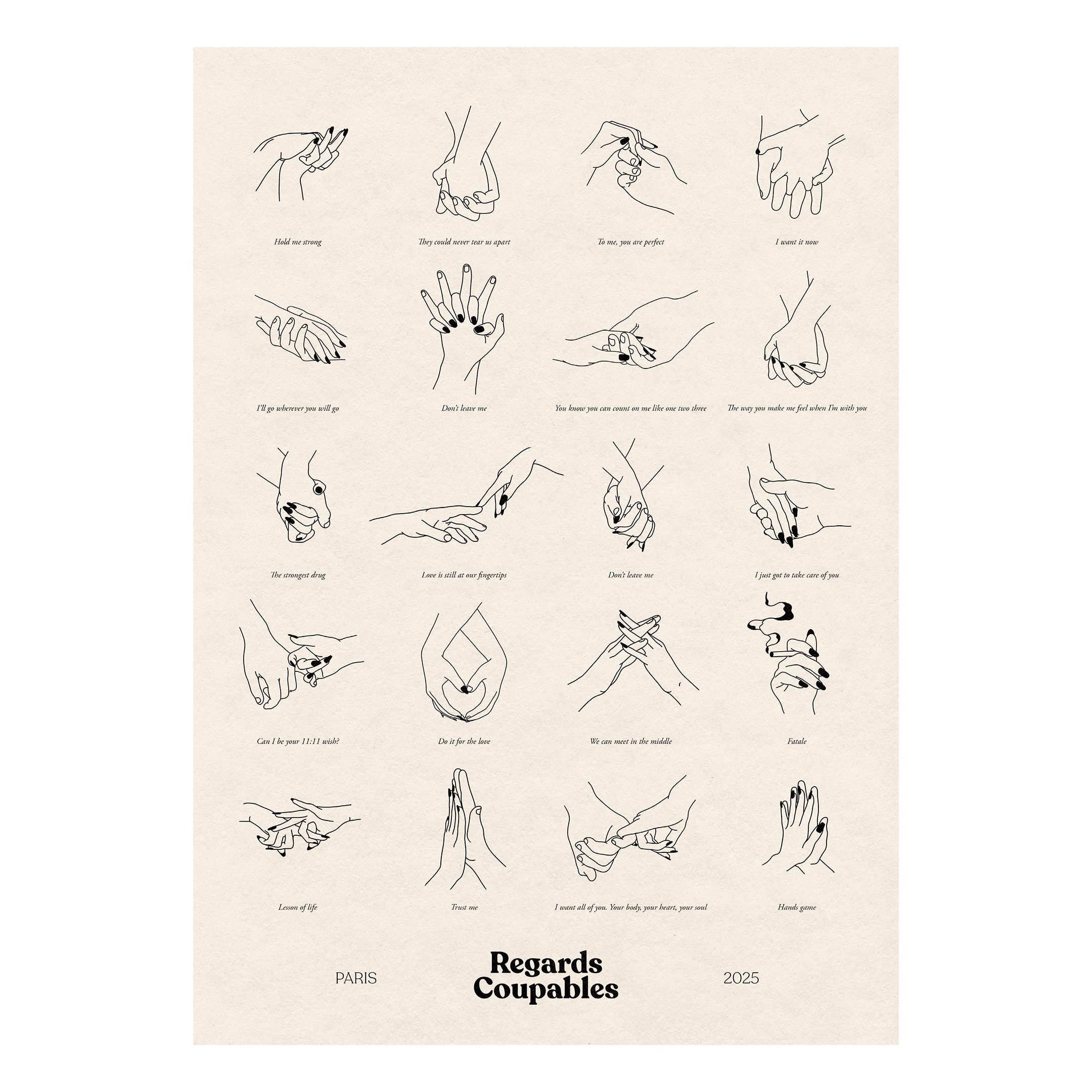 THE GOOD SEX 2025 #1 HANDS🖼️ PRINT