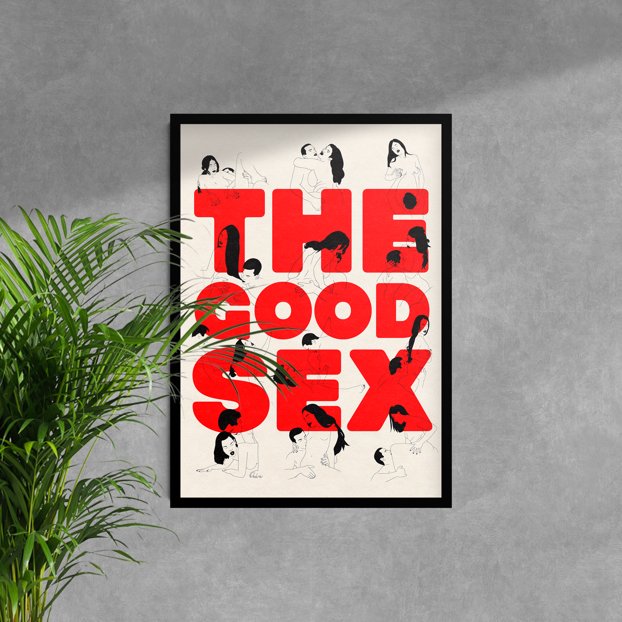THE GOOD SEX TYPO 🖼️ PRINT