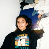 CURVES ON FLEEK HOODIE